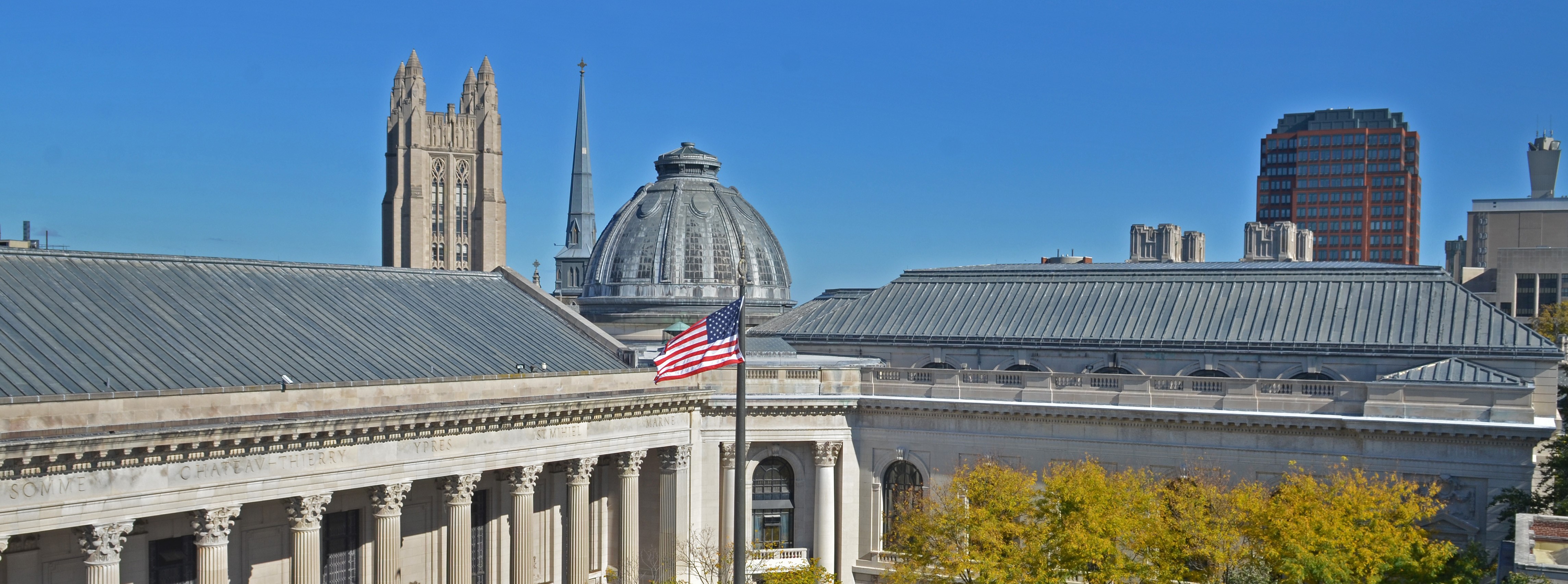 Beinecke Plaza