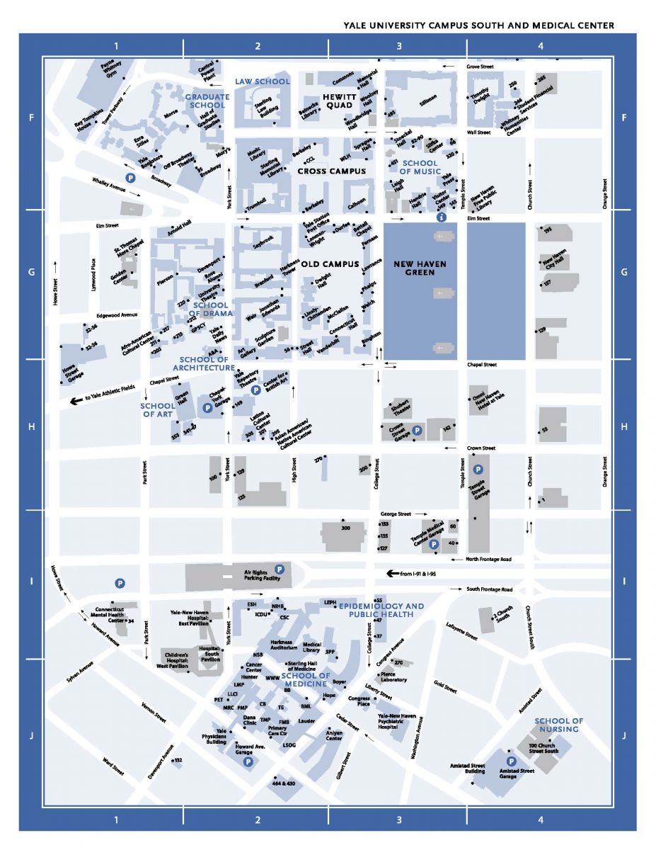 full sized campus map