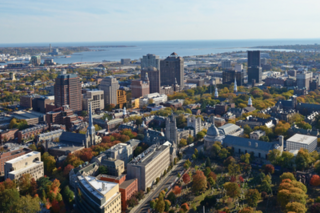 Overview of Downtown New Haven