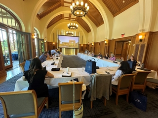 CT Consortium meets in Greenberg Conference Center Dining Room