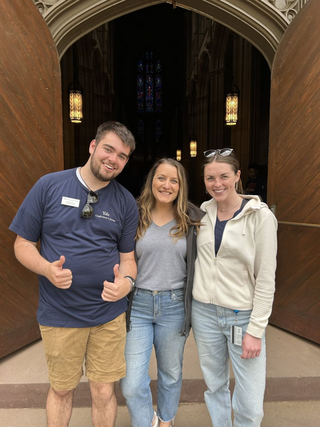 Group picture of Megan with YC&E Interns 